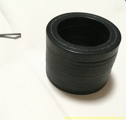 Gładkie podkładki z gumy silikonowej Vee Seal Czarny kolor Pełny zestaw form